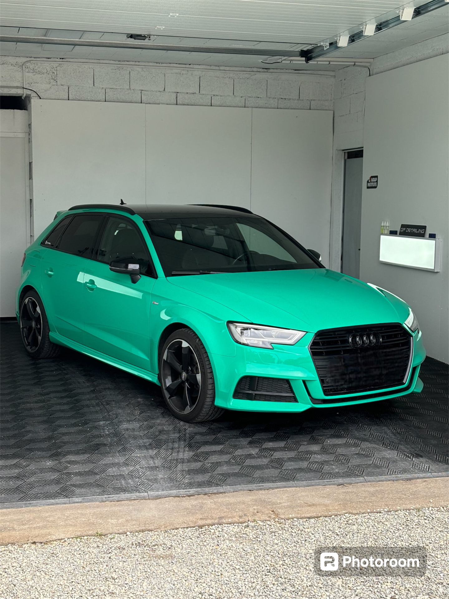 Covering complet d'une Audi A3 Sportback réalisé par GP Detailing